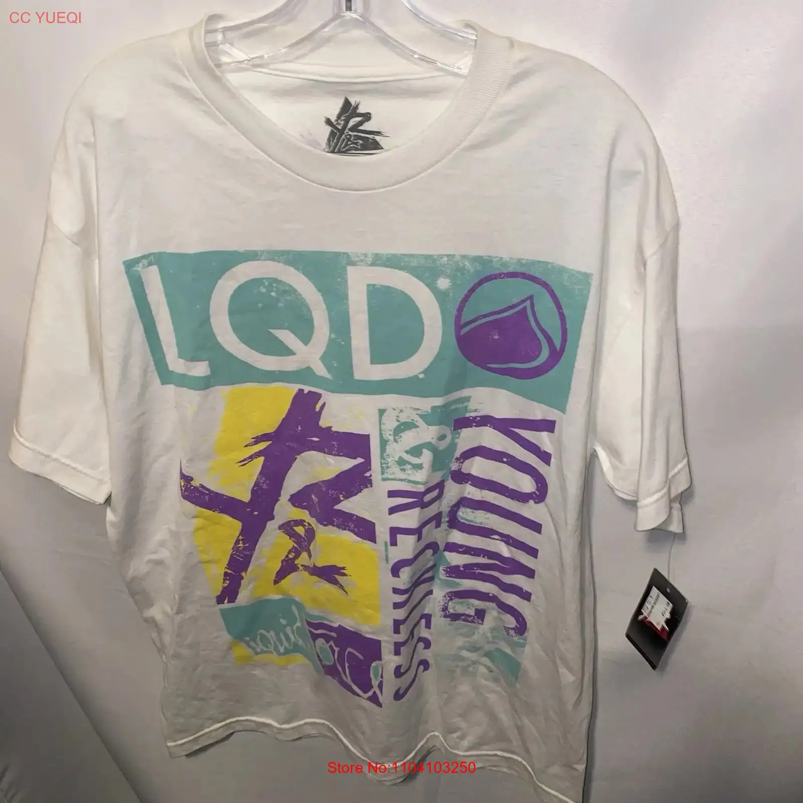 Mens Fashion Young - Y2K Young and Reckless Tシャツ サイズL