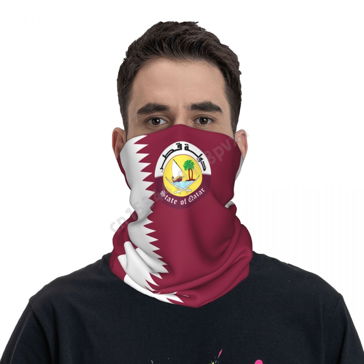 Men'S Fashion Qatar - Qatari-男性と女性のためのネックスカーフ,ユニセックスフェイスマスク,バンダナ,バンダナ,シームレス,サイクリング,ハイキング,ネックウォーマー