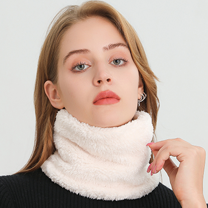 Men Scarf Wool - カシミヤ暖かいカラーリング冬のスカーフ固体ぬいぐるみ厚いアウトドアスポーツ男性女性子供ネッカチーフフルフェイスマスクマフラー