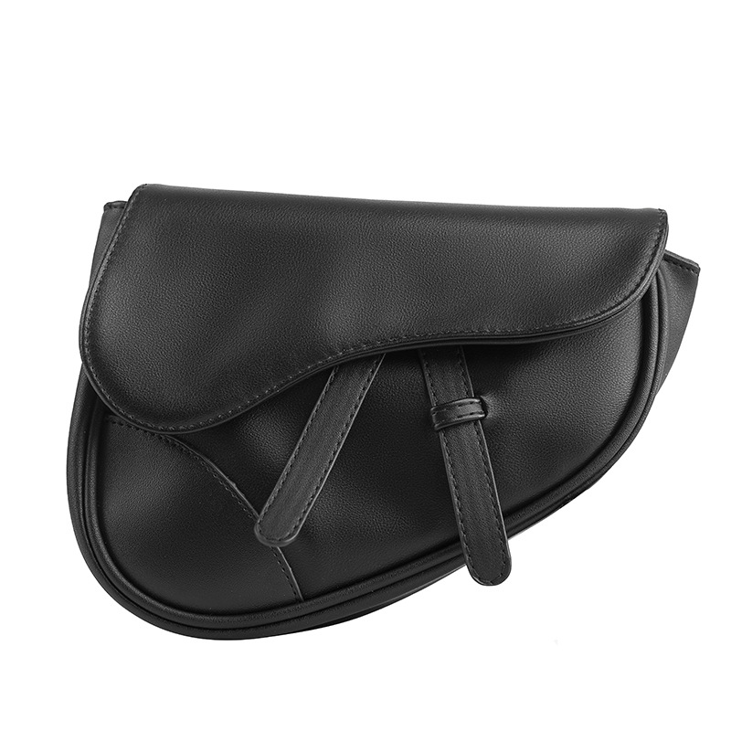 Men'S Fashion Bag - 男性と女性のための非公式の胸バッグ,革のショルダーストラップ