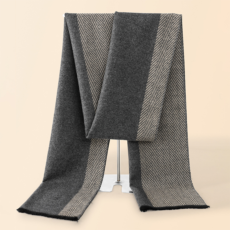 Men Scarf Wool - 高級冬用メンズスカーフショール暖かい秋用カシミヤハンカチソフトアウトドアマフラー布ファンダ無地メンズスカーフ2025