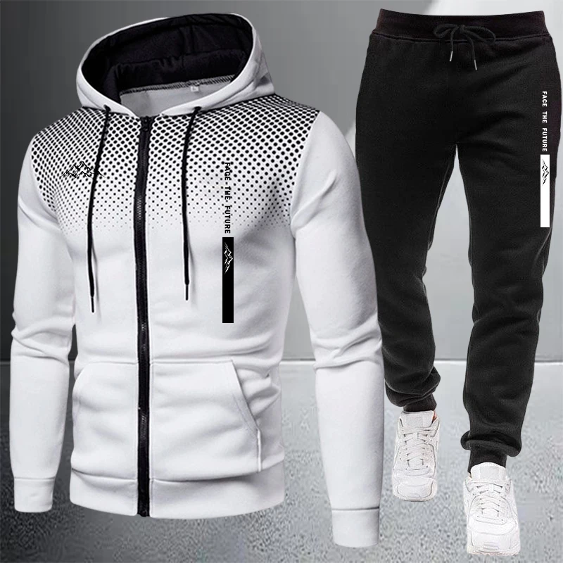 ホットセール メンズジャケット トラックスーツ カジュアル  - Mens Fashion Zip Up のレビューと価格