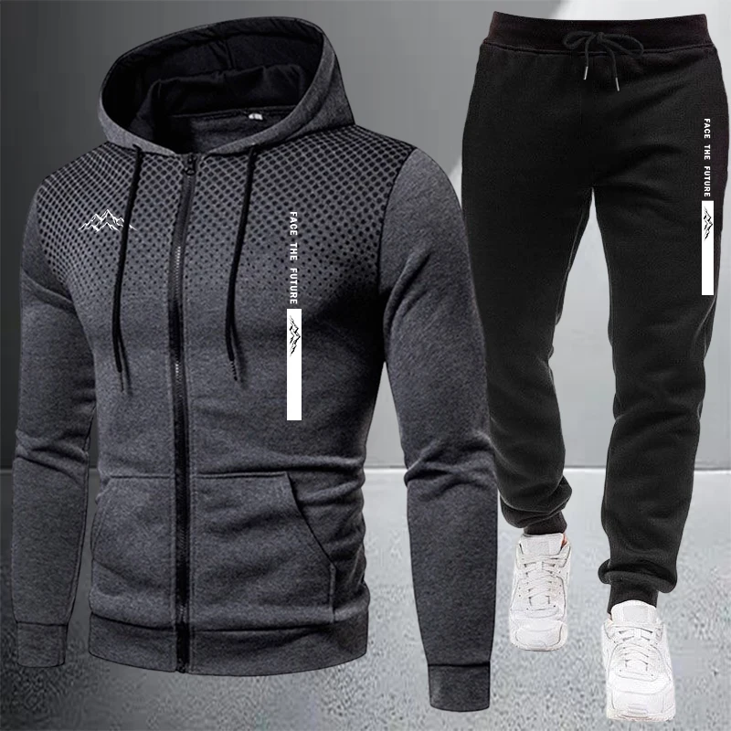 ホットセール メンズジャケット トラックスーツ カジュアル  - Mens Fashion Zip Up のレビューと価格
