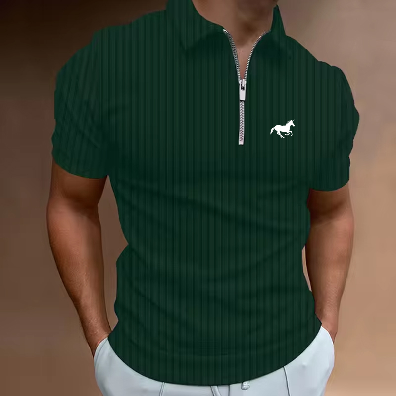 夏 メンズ ゴルフシャツ ポロシャツ カジュアル クォーター - Mens Fashion Quarter Zip のレビューと価格