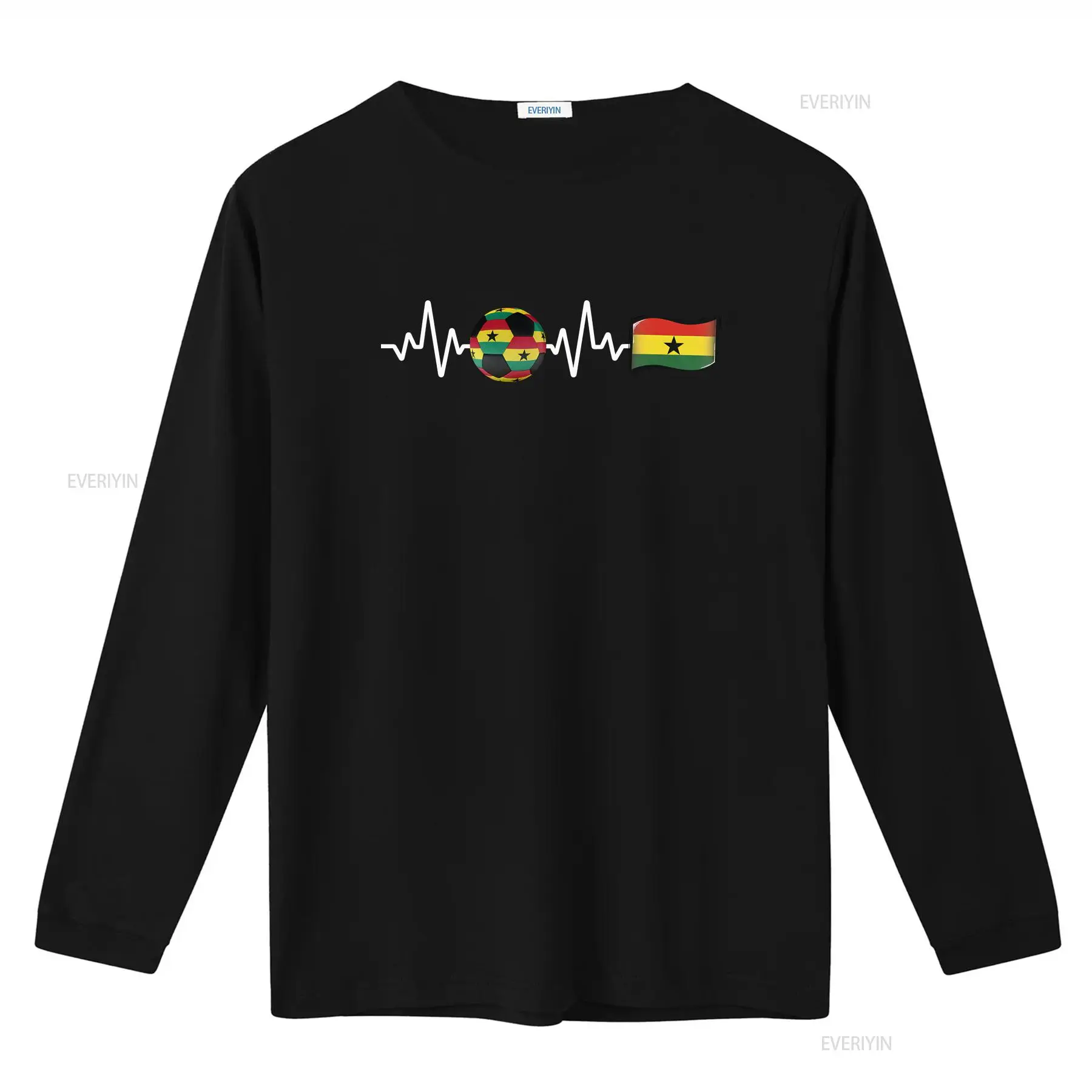 ガーナブラックスターカタールハートビートTシャツ（彼氏彼女用 - Men'S Fashion Qatar のレビューと価格