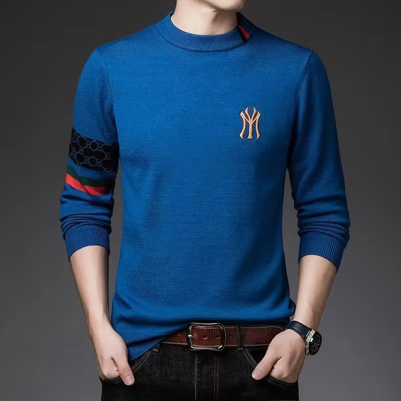高級ラグジュアリーデザイナーズブランド刺繍セーター男前丸首カ - Mens Fashion Mullet のレビューと価格