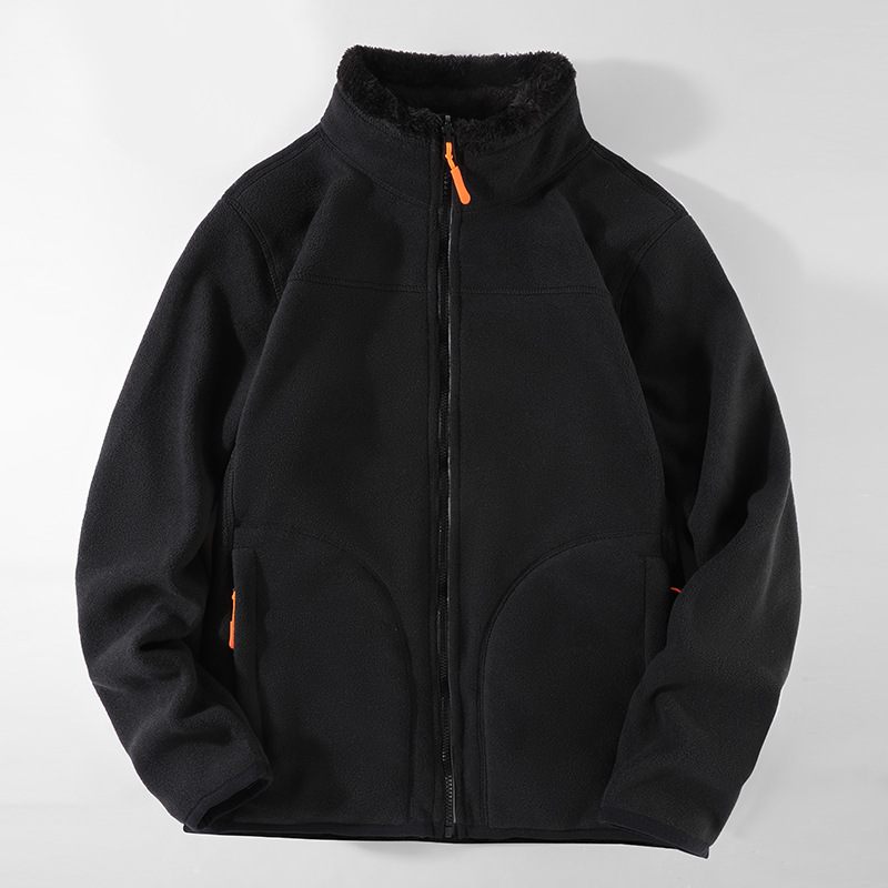 秋冬フリースシェルパジャケット メンズ コージー カジュアル - Sherpa Jacket Fleece のレビューと価格