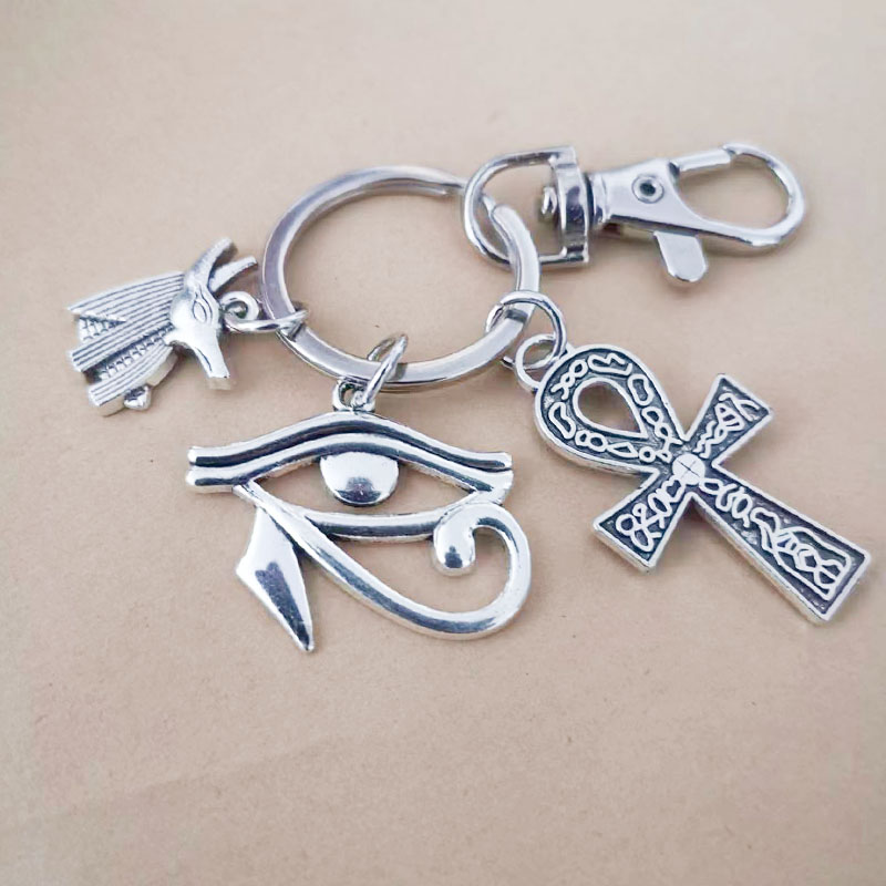 Egyptian ankh anubis amulets男性 - Men Fashion Egypt のレビューと価格