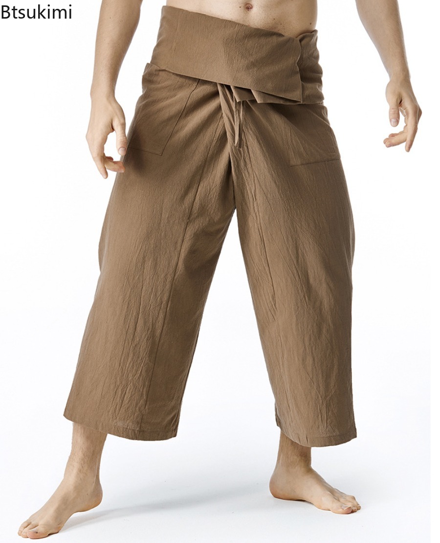 2026年ファッション新作メンズタイ風フィッシャーマンパンツ - Mens Fashion Trends 2026 のレビューと価格