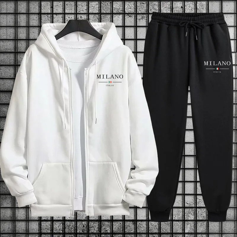 2026年春 メンズトラックスーツ カジュアル シンプル 高 - Mens Fashion Zip Up のレビューと価格