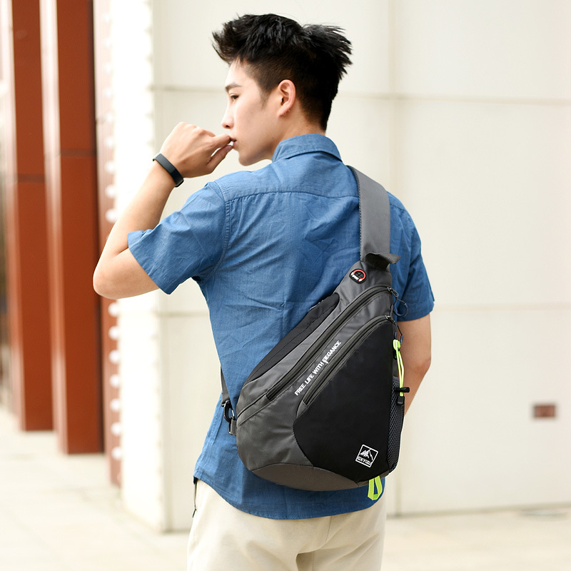 男性と女性のための防水ショルダーバッグ,アウトドアバッグ,ト - Men'S Fashion Bag のレビューと価格