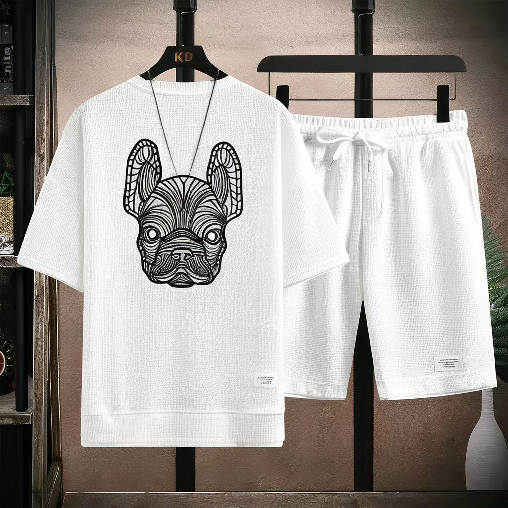 夏のメンズ速乾カジュアル半袖Tシャツとショートパンツセットシ - Men'S Fashion Videos のレビューと価格