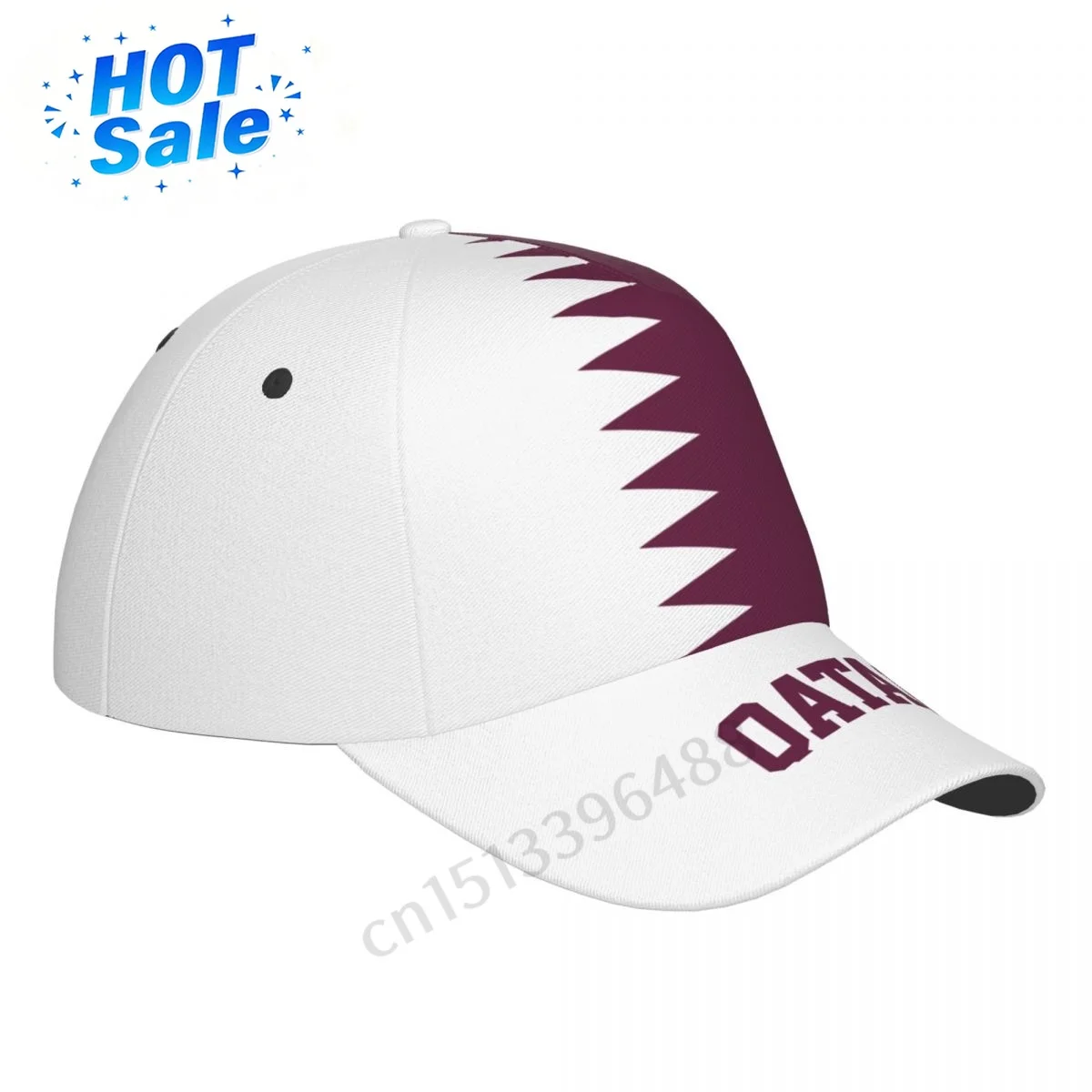 カスタムハット2025カタール国旗3Dサッカーハット日除け野 - Men'S Fashion Qatar のレビューと価格