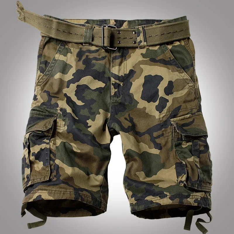 ヨーロッパとアメリカの流行のカモフラージュショーツ,カジュア - Mens Fashion Young のレビューと価格