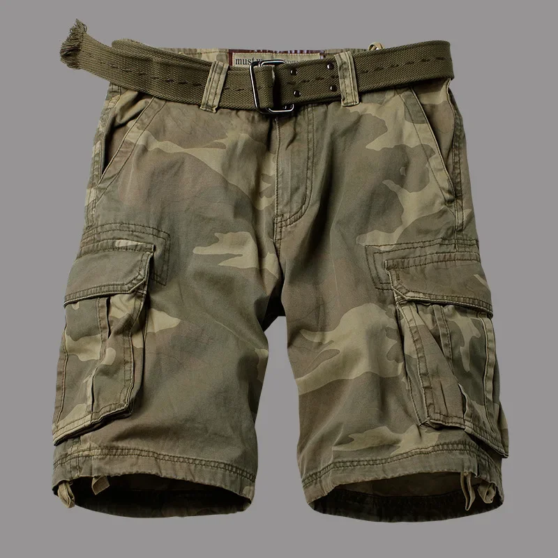 ヨーロッパとアメリカの流行のカモフラージュショーツ,カジュア - Mens Fashion Young のレビューと価格