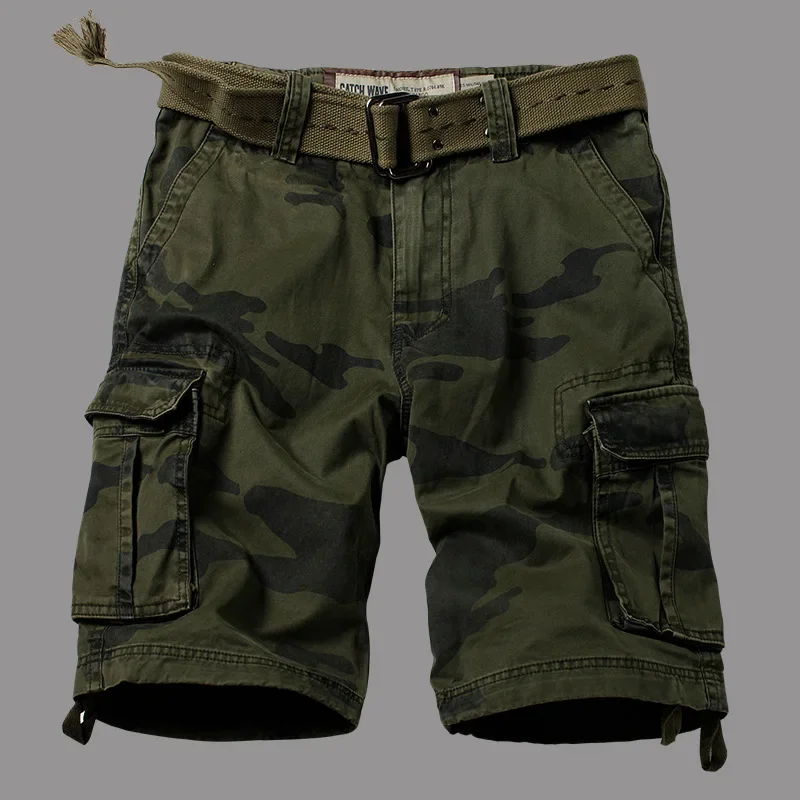 ヨーロッパとアメリカの流行のカモフラージュショーツ,カジュア - Mens Fashion Young のレビューと価格