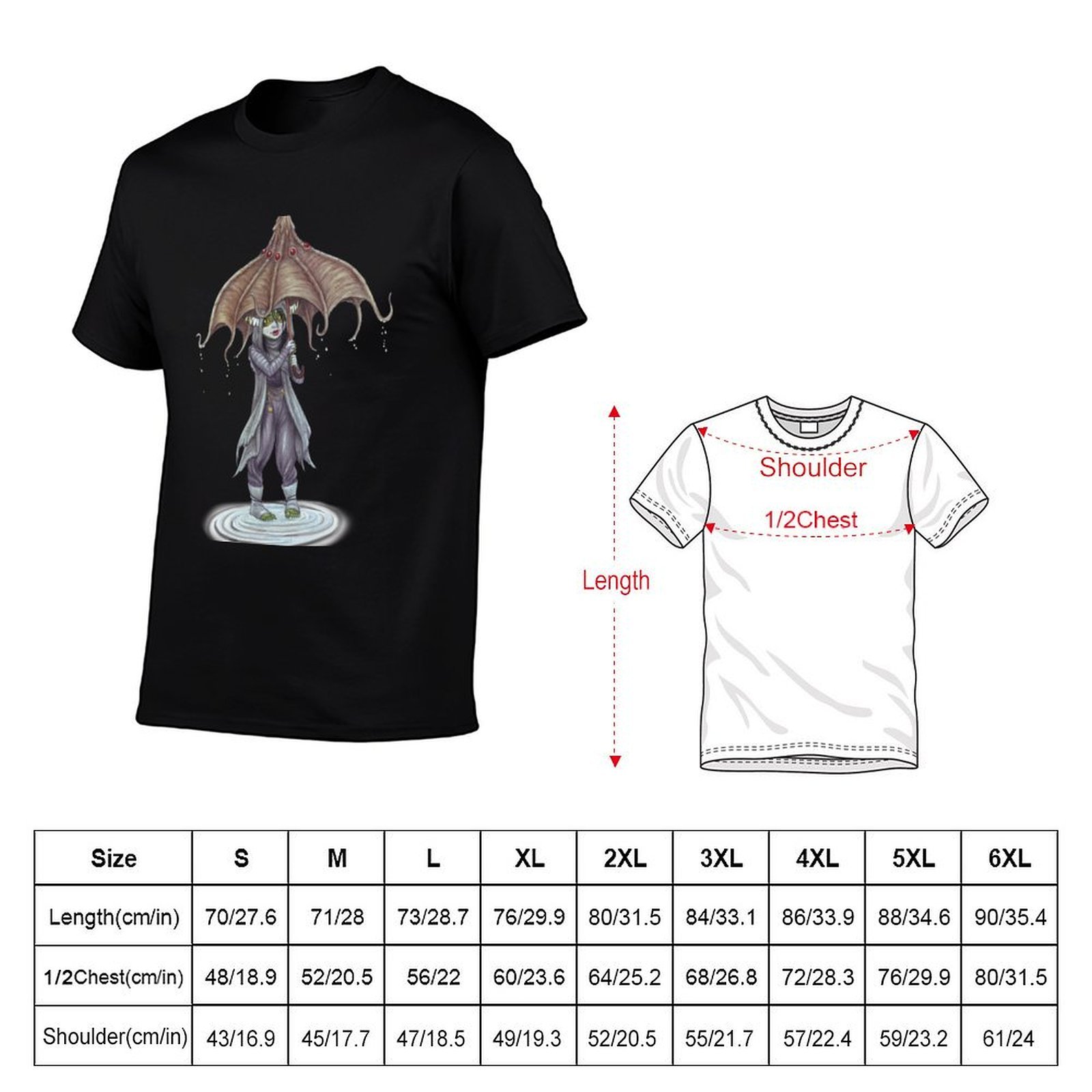 Nott n umbrella Tシャツ カジュアル ファッ - Men'S Fashion Umbrella のレビューと価格