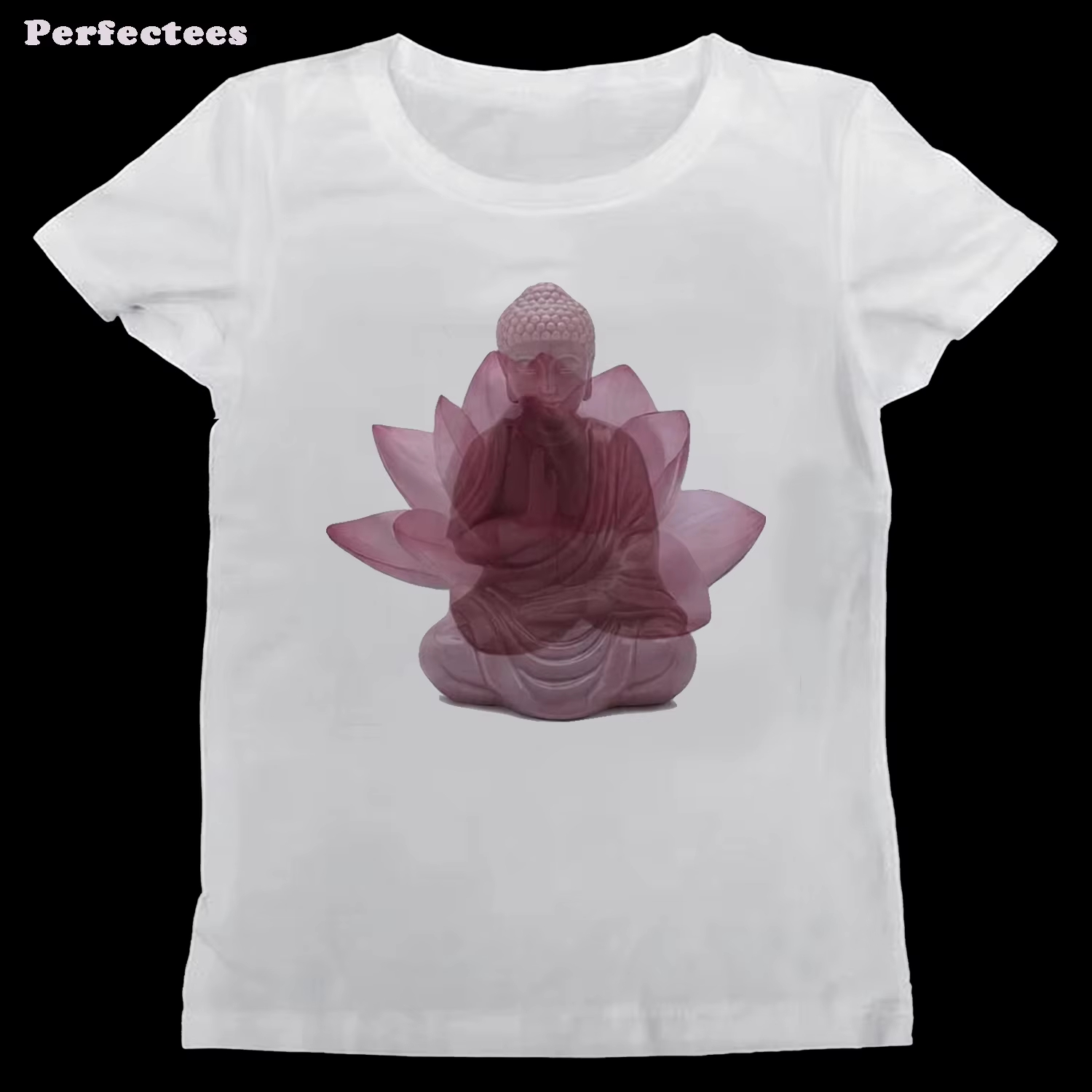 仏陀蓮柄プリントTシャツ レディース Y2K エステティック - Mens Fashion In The 2000S のレビューと価格