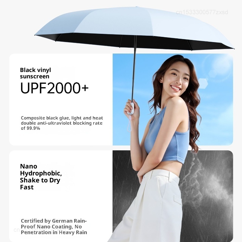 ZUODU ミニ折りたたみ傘 太陽用 女性用 男性用 ファッ - Men'S Fashion Umbrella のレビューと価格