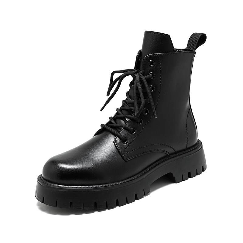 メンズラグジュアリーファッション 本革ブーツ ブラック ホワ - Chelsea Boots Men のレビューと価格