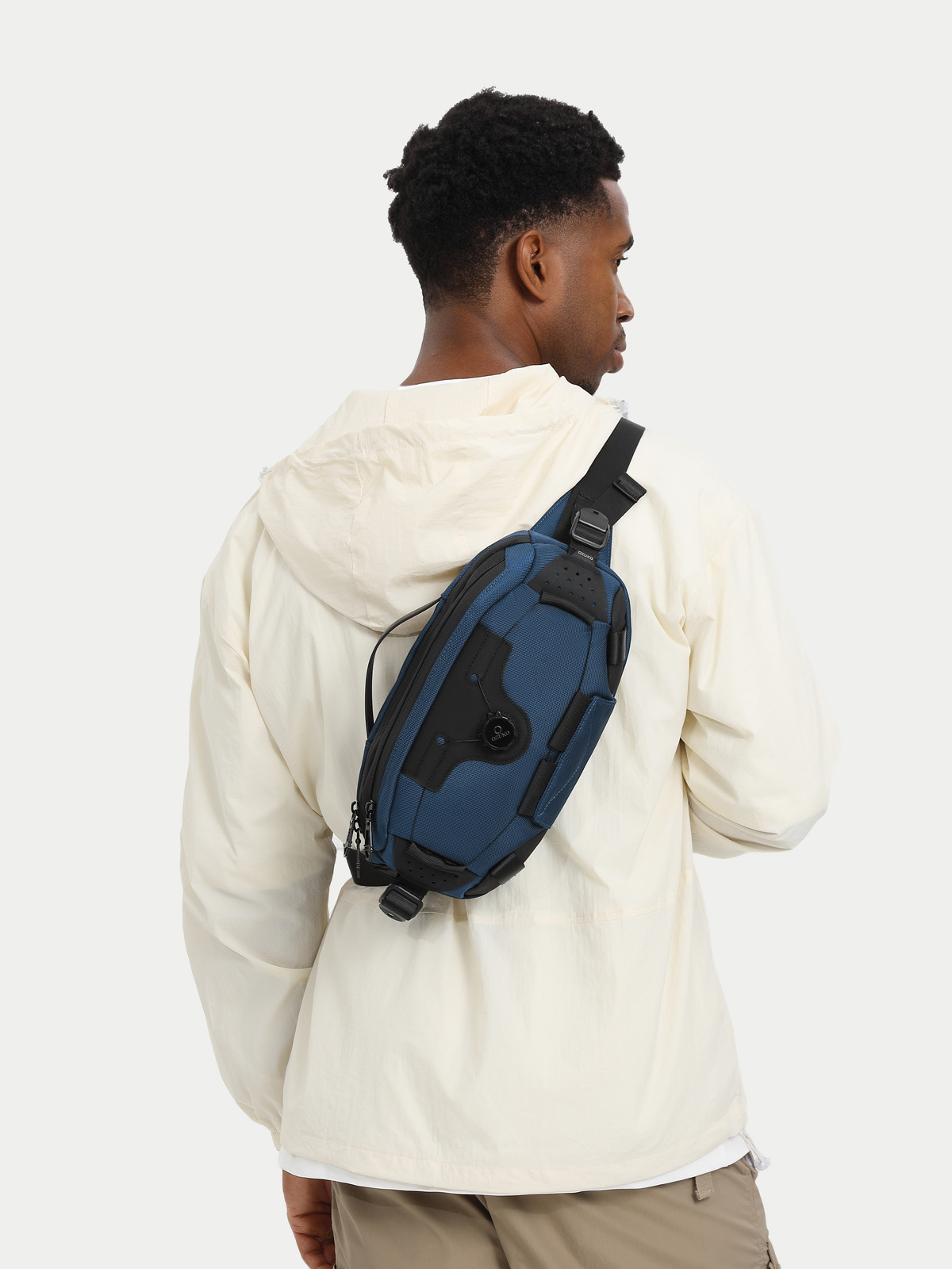 OZUKO 多機能チェストバッグ男性用タクティカルテックウェ - Men'S Fashion Bag のレビューと価格