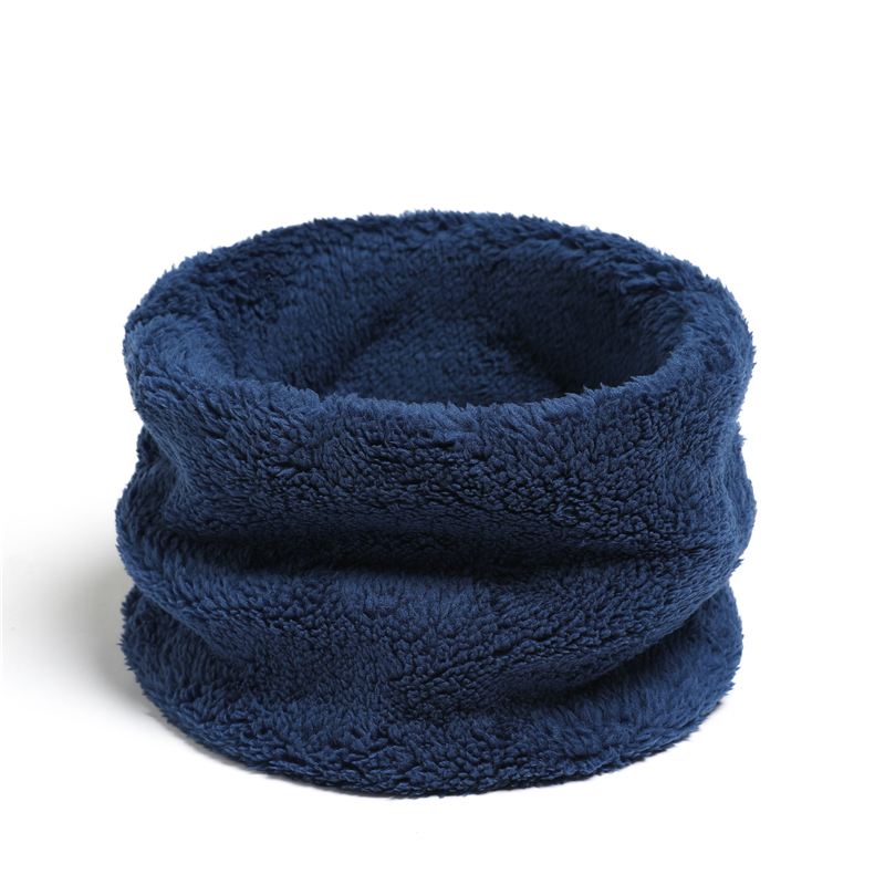 カシミヤ暖かいカラーリング冬のスカーフ固体ぬいぐるみ厚いアウ - Men Scarf Wool のレビューと価格
