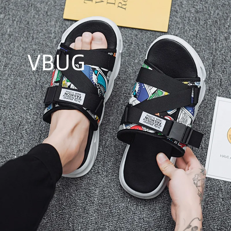 夏メンズスリッパトレンド学生ビーチサンダルノンスリップ屋外  - Mens Fashion Trends 2026 のレビューと価格
