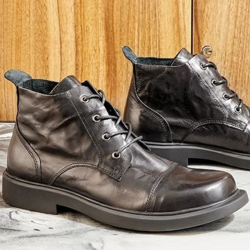 メンズチェルシーブーツ 秋冬 ブリティッシュスタイル レザー - Chelsea Boots Men のレビューと価格