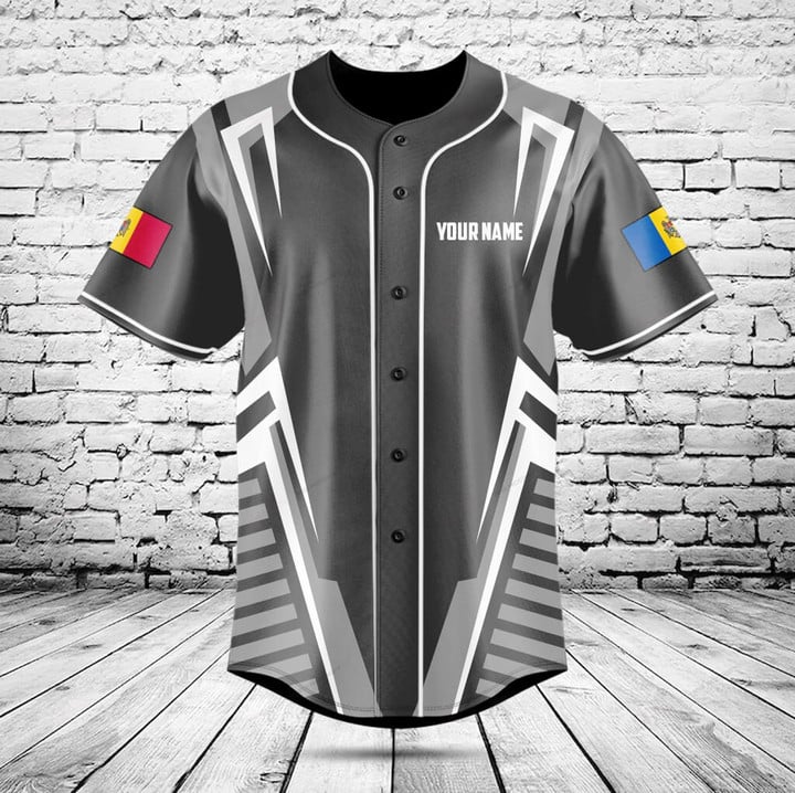 カスタム名モルドバ旗グラフィックボタンシャツ夏カジュアルメン - Men'S Fashion Names のレビューと価格