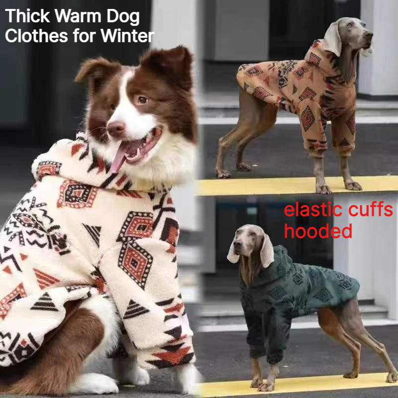冬用暖かいフード付き犬用コート、シェルパフリース厚手の犬用パ - Sherpa Jacket Fleece のレビューと価格