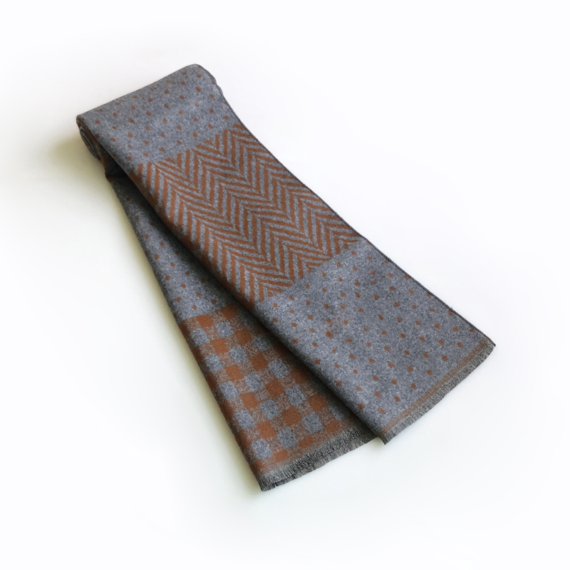 男性用タッセル付きカシミヤスカーフ,クールなショール,暖かい - Men Scarf Wool のレビューと価格