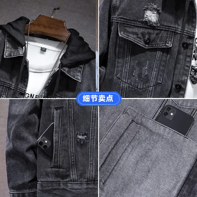 ポップスプリング秋の新作メンズカジュアルトレンドウォッシュド - Men'S Fashion Grey Jeans のレビューと価格