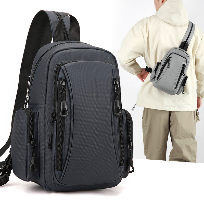 多機能オックスフォードミニバックパック、スポーツチェストバッ - Men'S Fashion Bag のレビューと価格
