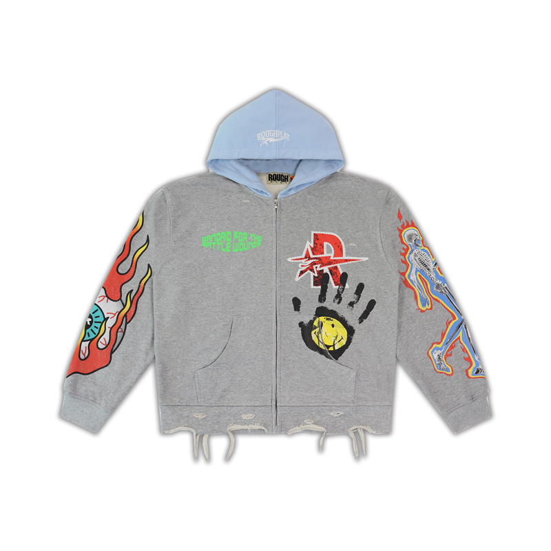 26SS新作ラフプレイメンズセット アメリカンスタイル レト - Mens Fashion Zip Up のレビューと価格