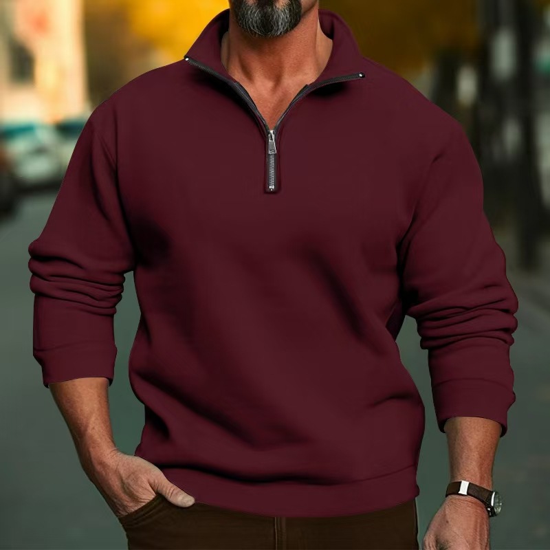 メンズ レディース クォータージップ プルオーバー スウェッ - Mens Fashion Quarter Zip のレビューと価格