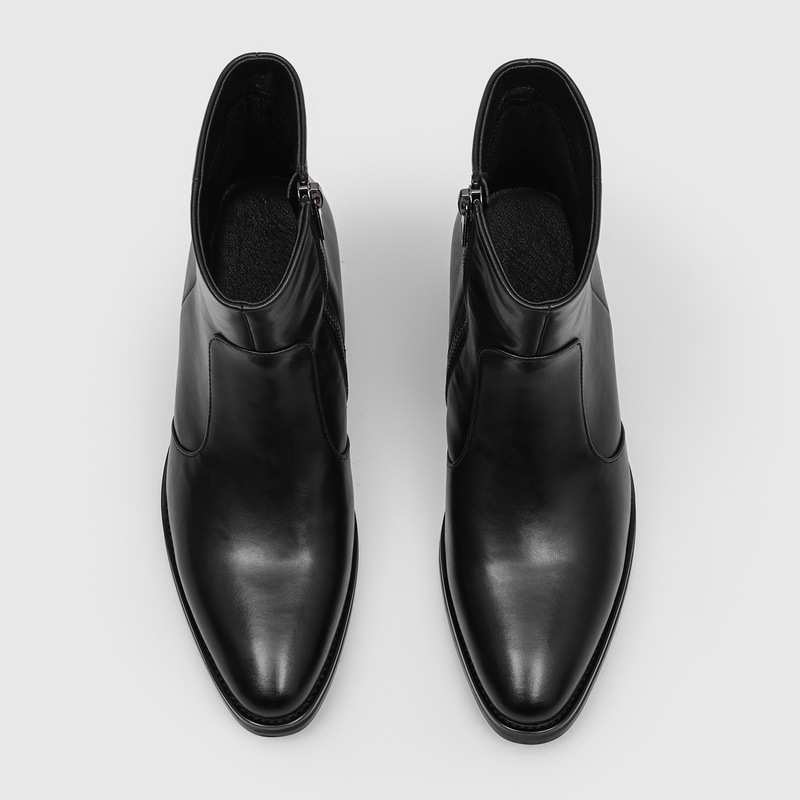 高品質メンズヴィンテージポインテッドトゥチェルシーブーツブロ - Chelsea Boots Men のレビューと価格