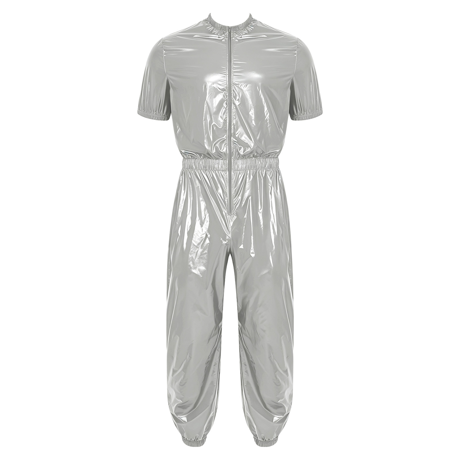 メンズ防水ワンピースユニタードジャンプスーツフロントジッパー - Mens Fashion Zip Up のレビューと価格