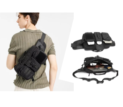 OZUKO ポーチ男性用防水ショルダーバッグメンズファッショ - Men'S Fashion Bag のレビューと価格