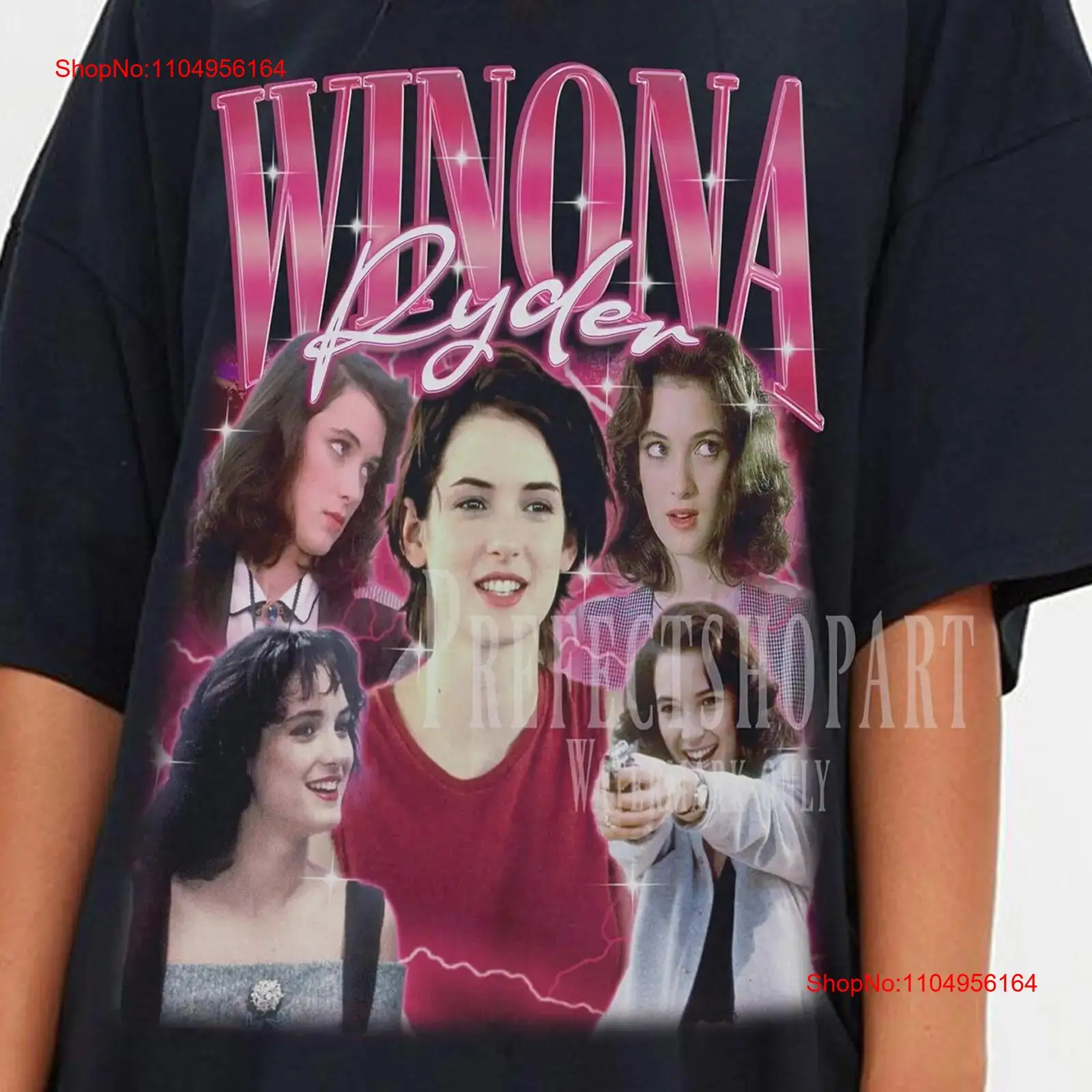 ウィノナ・ライダー Tシャツ マーチ ファン レトロ フィル - Poster Men Fashion のレビューと価格
