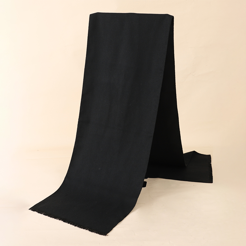高級冬用メンズスカーフショール暖かい秋用カシミヤハンカチソフ - Men Scarf Wool のレビューと価格