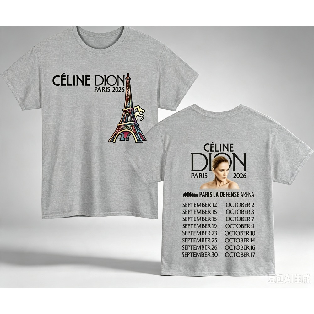 パリ エッフェル塔 ツアー デイトプリント メンズ Tシャツ - Paris Fashion Men のレビューと価格