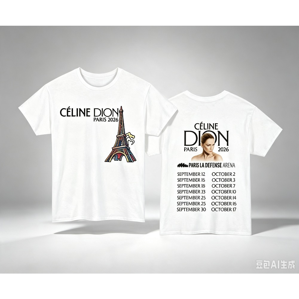 パリ エッフェル塔 ツアー デイトプリント メンズ Tシャツ - Paris Fashion Men のレビューと価格