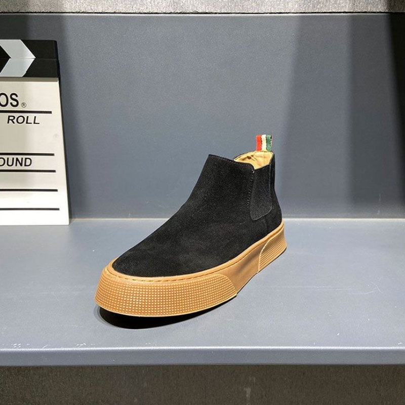 2026秋冬メンズチェルシーブーツ スリップオン PUレザー - Chelsea Boots Men のレビューと価格