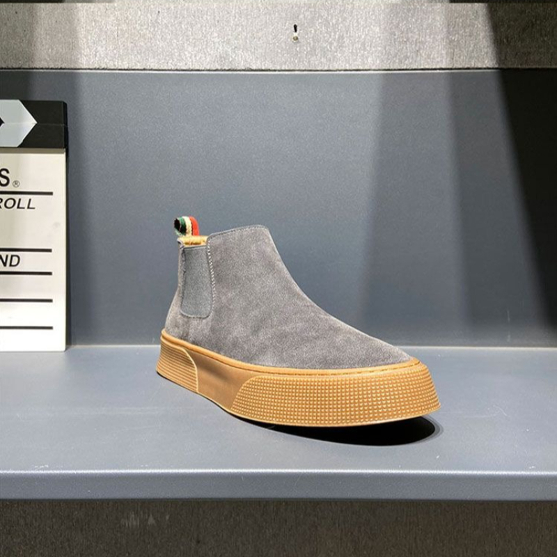 2026秋冬メンズチェルシーブーツ スリップオン PUレザー - Chelsea Boots Men のレビューと価格