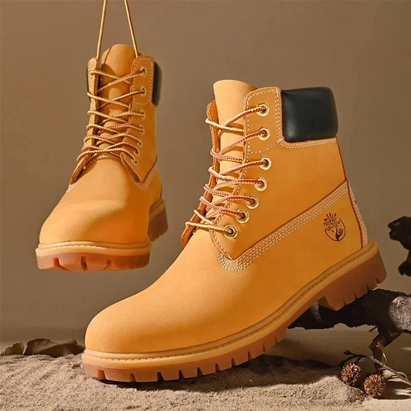 ブーツ メンズ ハイカットブーツ 高品質 レディース レザー - Men'S Fashion Videos のレビューと価格