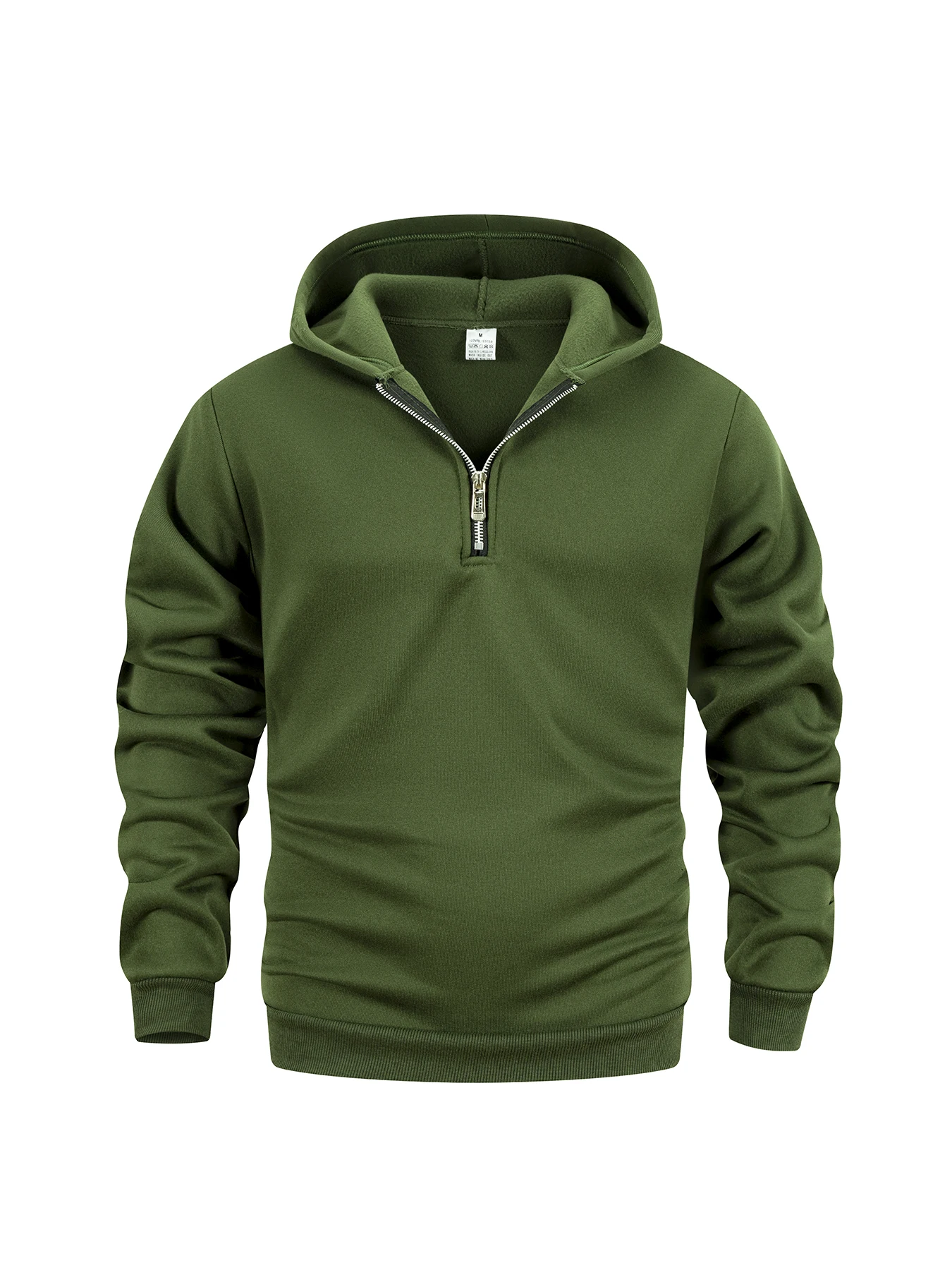 メンズ クォータージップアップ パーカー 秋 暖かい 長袖  - Mens Fashion Quarter Zip のレビューと価格